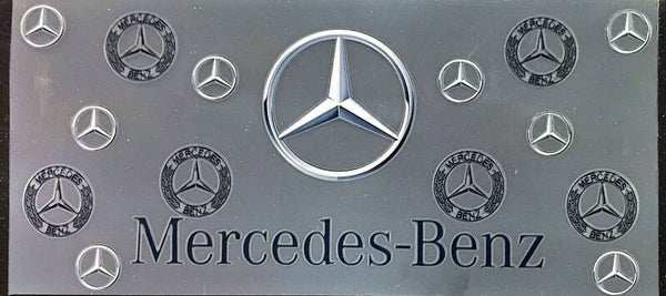 Mercedes Benz 16oz cup wrap