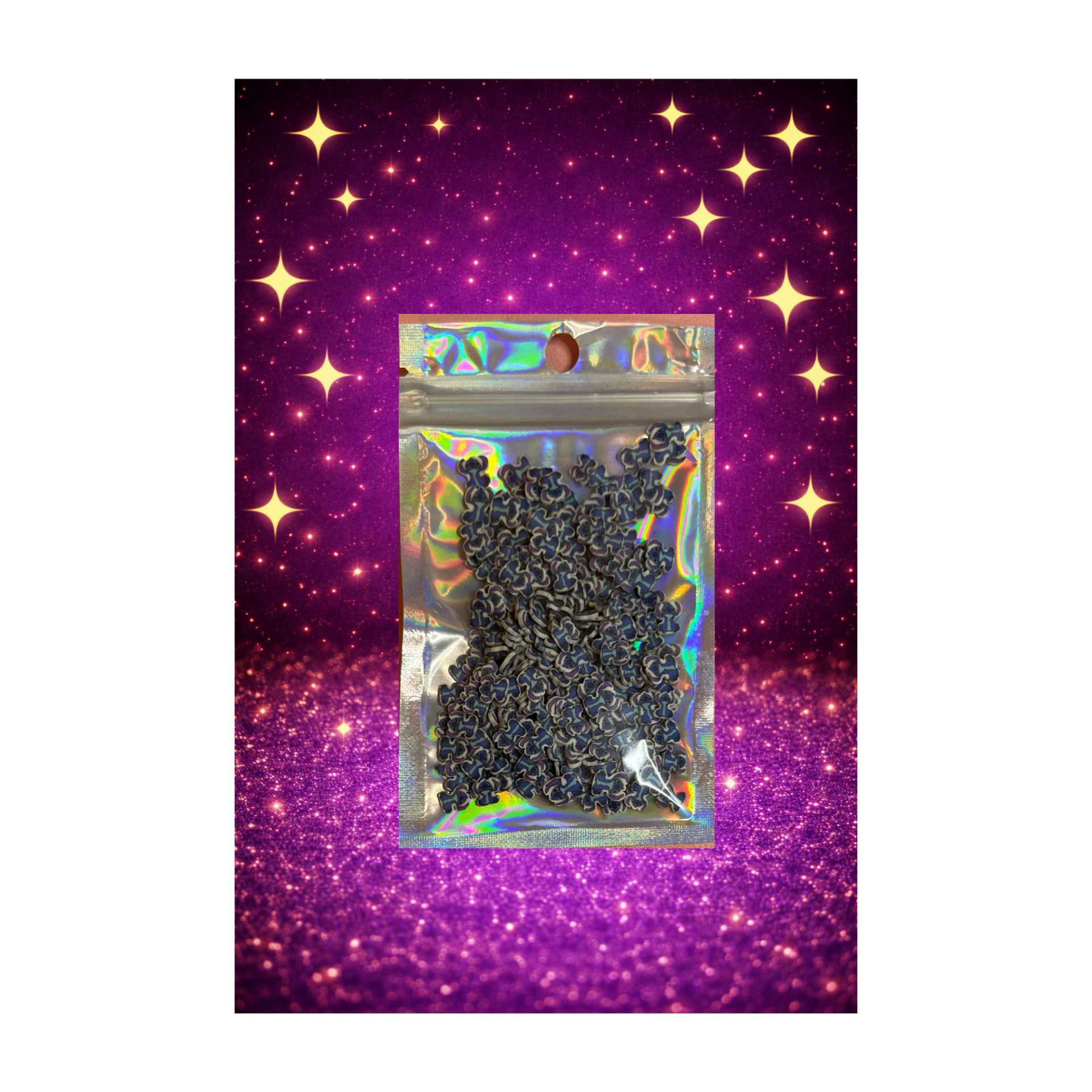 Stitch Polymer Clay Slices – 10g