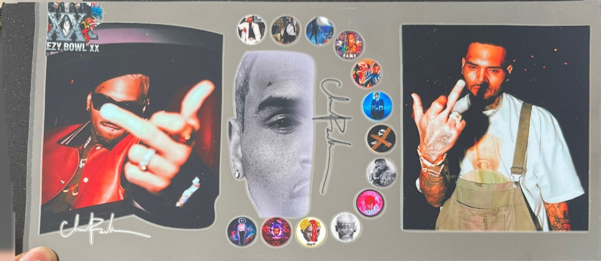 R&B Superstar Collage Fan-Inspired 16oz Cup Wrap