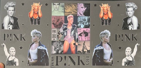 Pop Rock Diva Tribute Fan-Inspired 16oz Cup Wrap