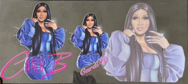 Female Rap Queen Fan-Inspired 16oz Cup Wrap