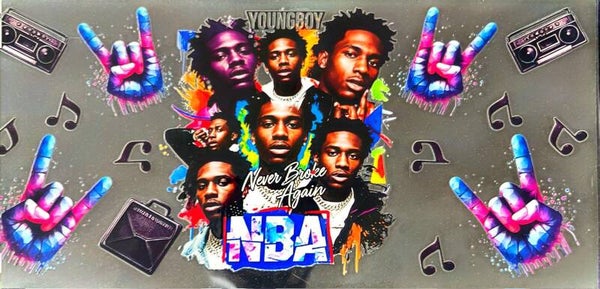 Hip-Hop Superstar Collage Fan-Inspired 16oz Cup Wra