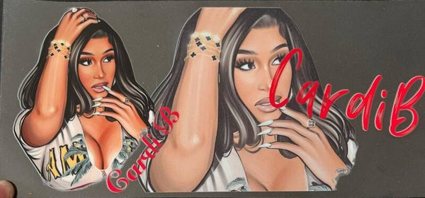 Female Rap Queen Fan-Inspired 16oz Cup Wrap