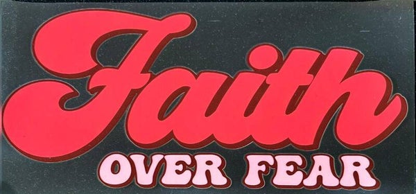 Faith Over Fear 16oz Cup Wrap