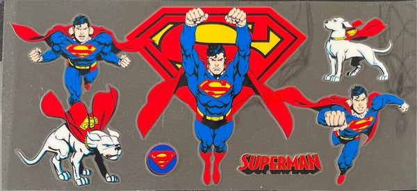 Mr SM superhero 16oz cup wrap