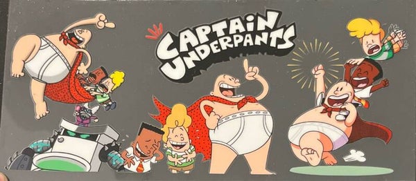 Underwear Superhero Cartoon Style Fan Inspired 16oz Cup Wrap