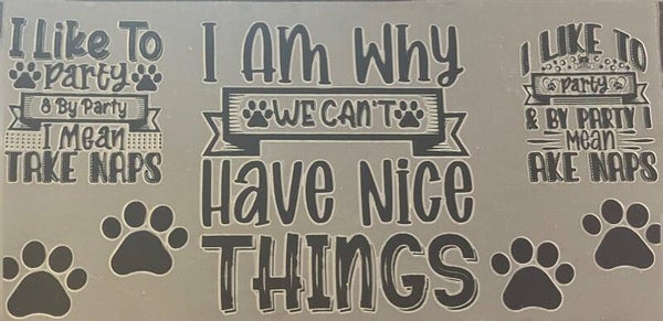 I am the reason we cant have nice things 16oz cup wrap