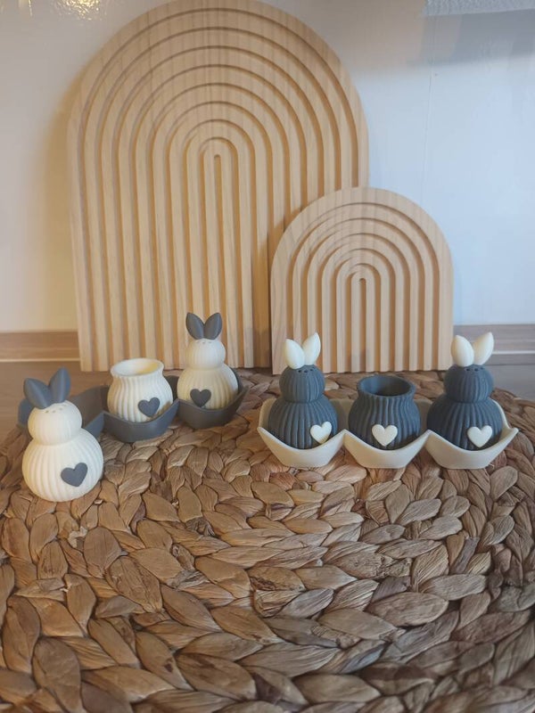 Salz & Pfeffer Streuer Set - Hase | Osterdekoration