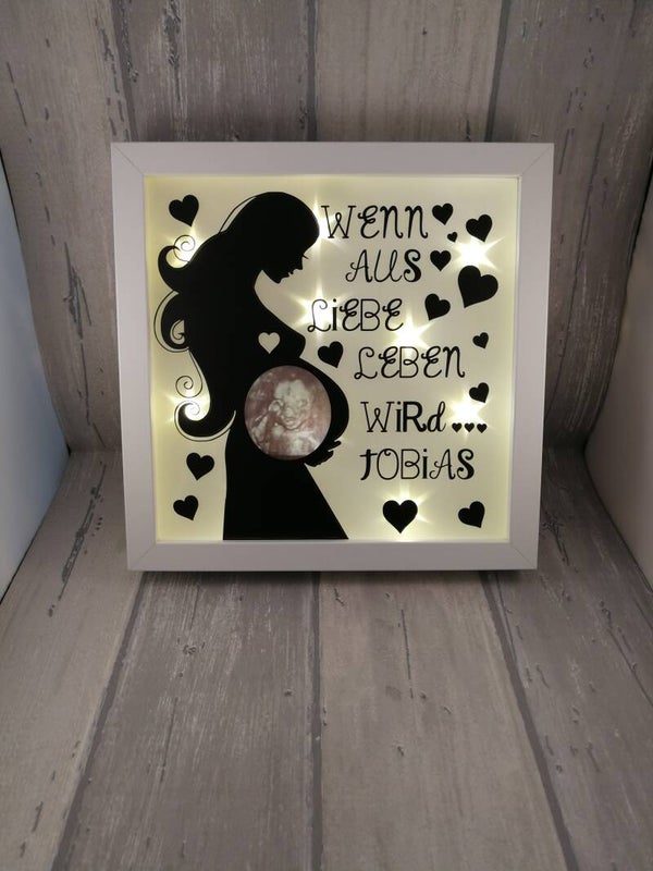 Bel. Bilderrahmen Ultraschall