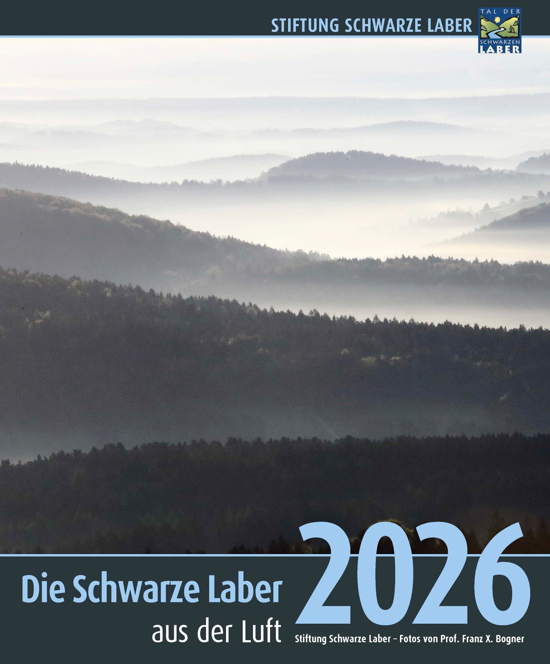 Wandkalender 2026 "Die Schwarze Laber aus der Luft"