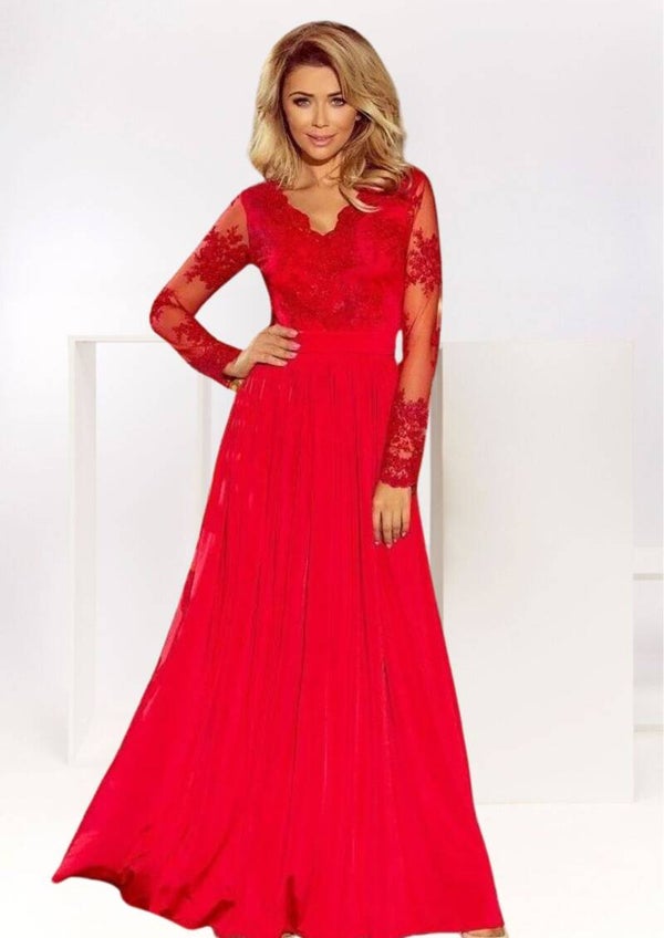 Suknia     ARATI czerwona