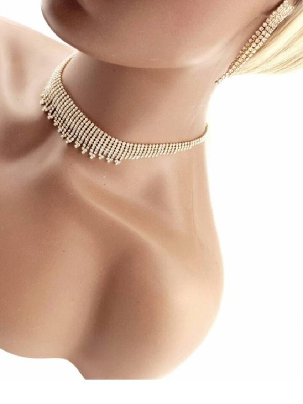 KOMPLET Ms09 Naszyjnik i kolczyki