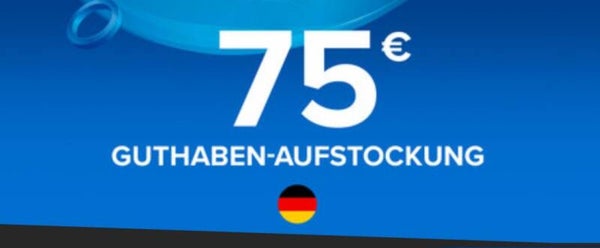 PSN Guthaben 75€ Digital Code