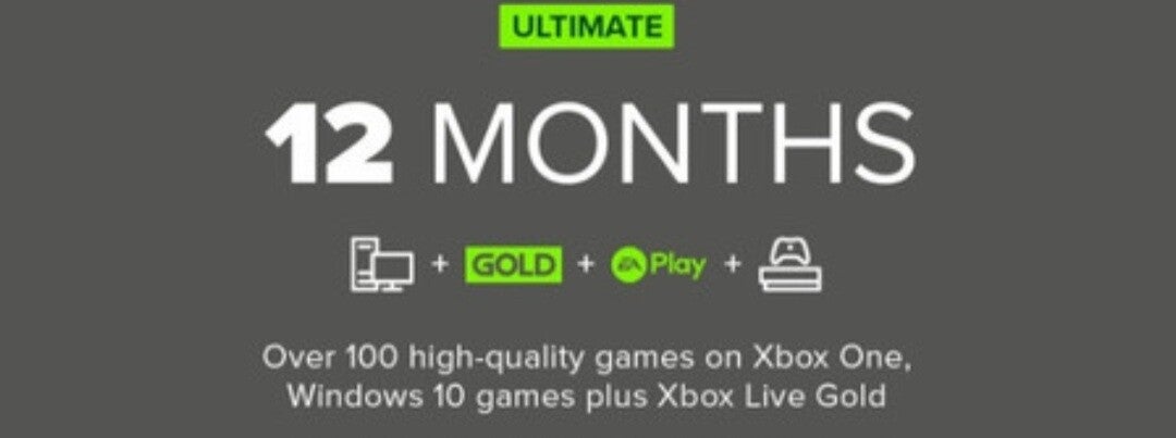 Xbox Game Pass Ultimate 12 Monate