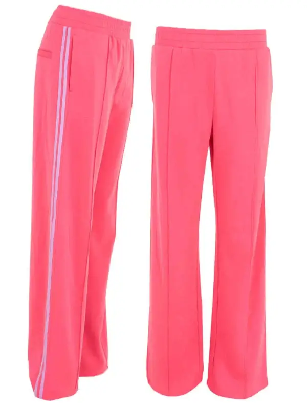 Broek sporty roze/lila