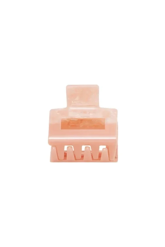 Haarklem klein peach