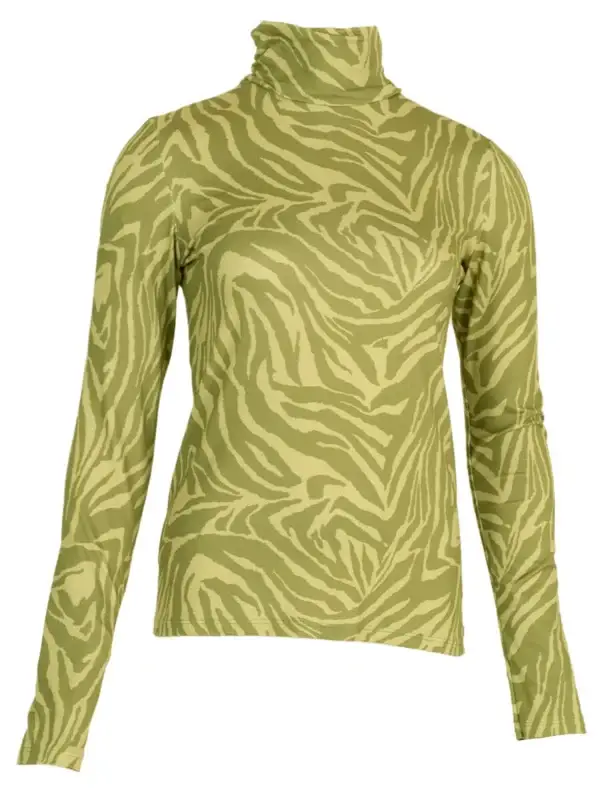Top turtleneck groen