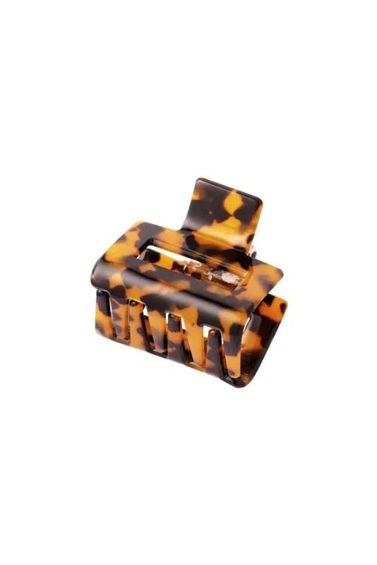 Haarklem klein panterbruin bruin