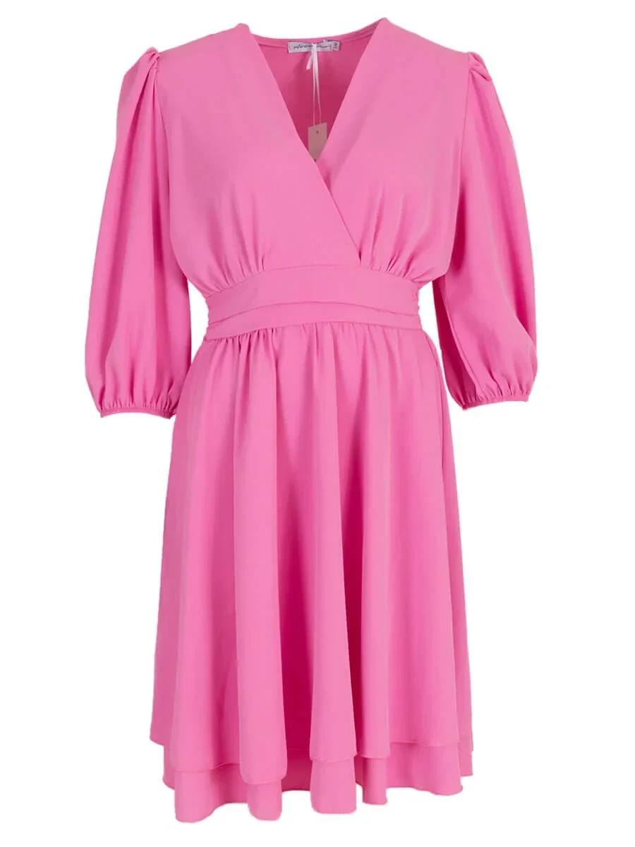 Jurk short pink
