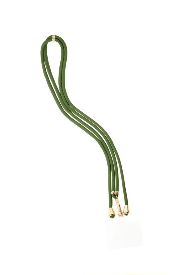 Telefoonkoord khaki