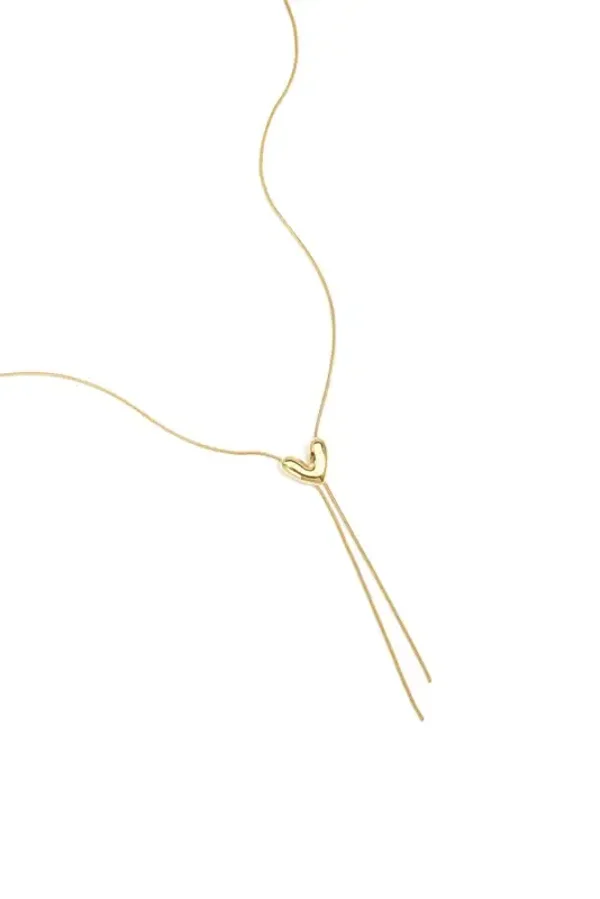 Ketting met hartvormige hanger