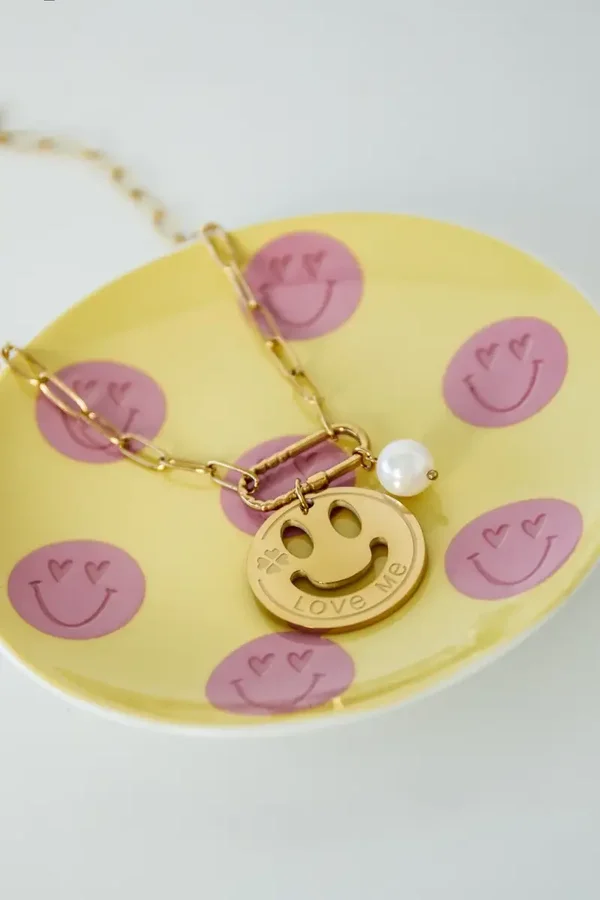 Schaaltje rond smiley