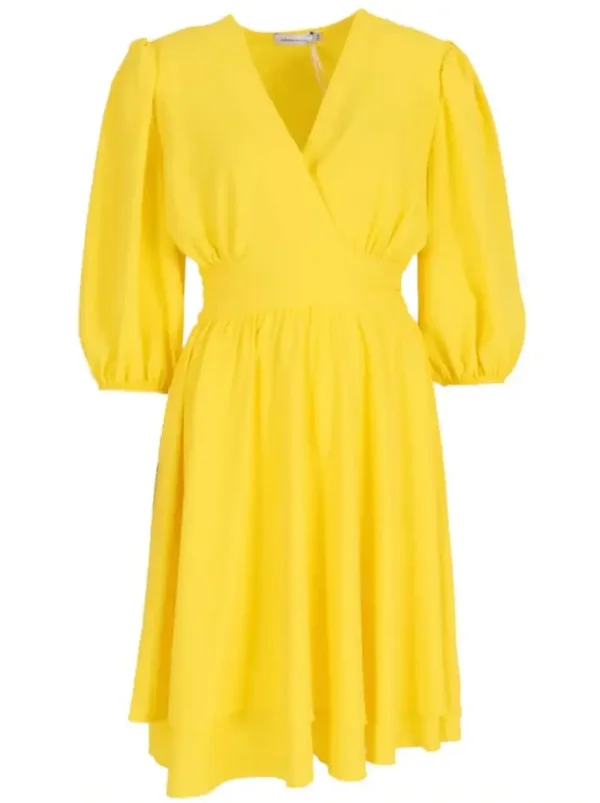 Jurk short yellow