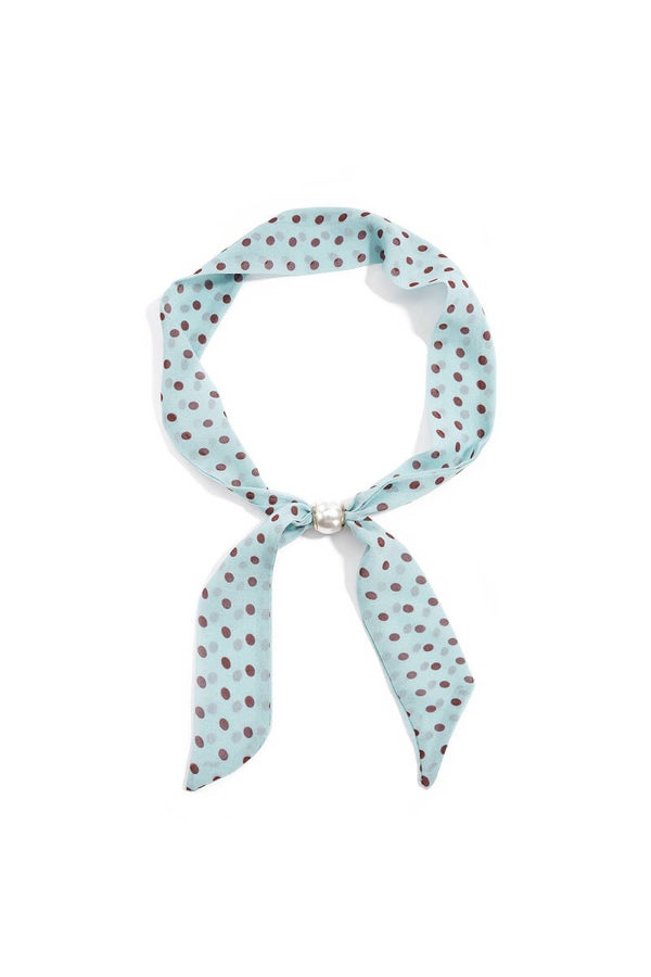 Sjaaltje polka dots