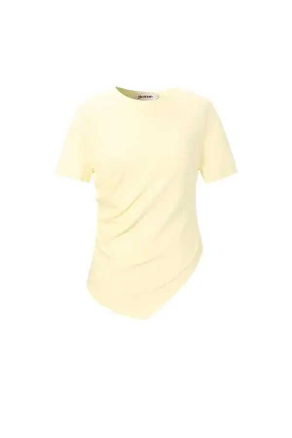 T-shirt butter yellow