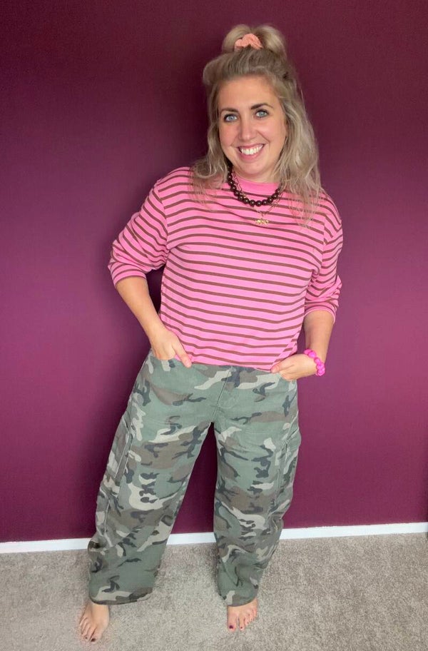Jeans army groen