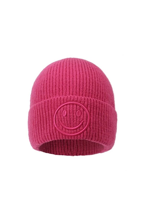 Muts smiley fuchsia