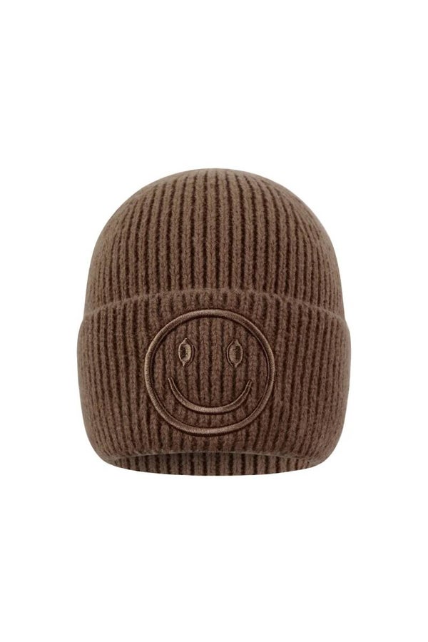 Muts smiley bruin