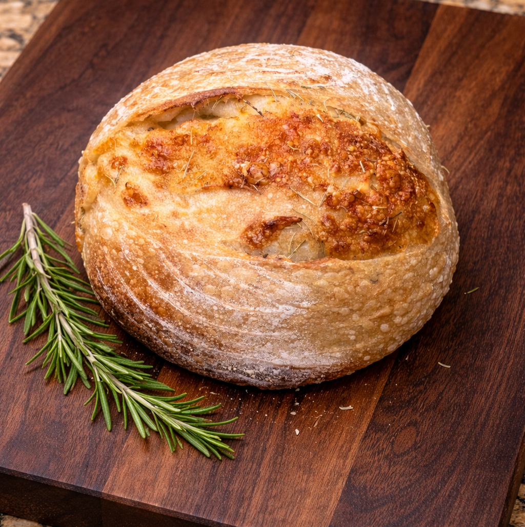 Parmesan Roasted Garlic & Rosemary