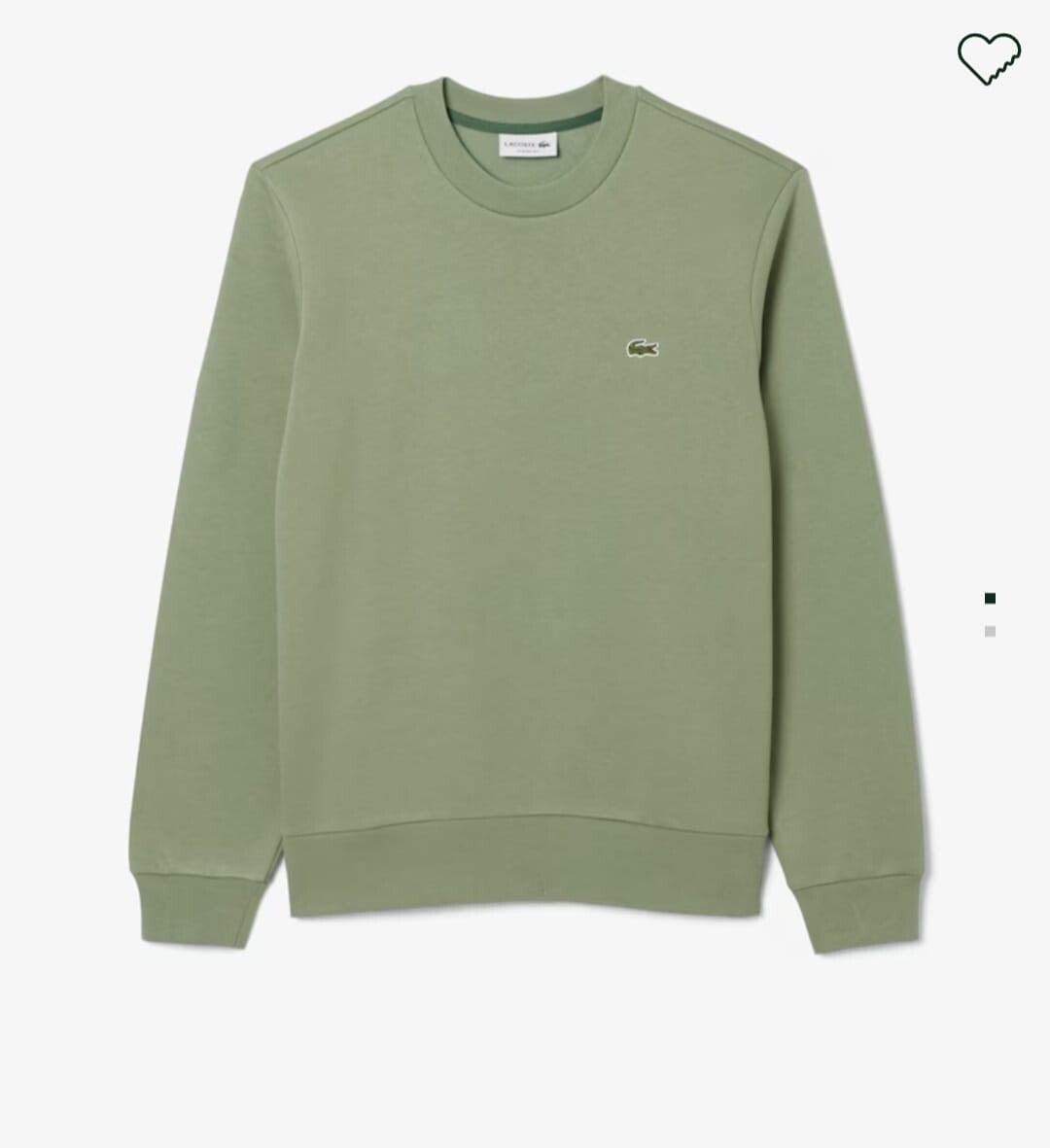Sweatshirt molleton col rond