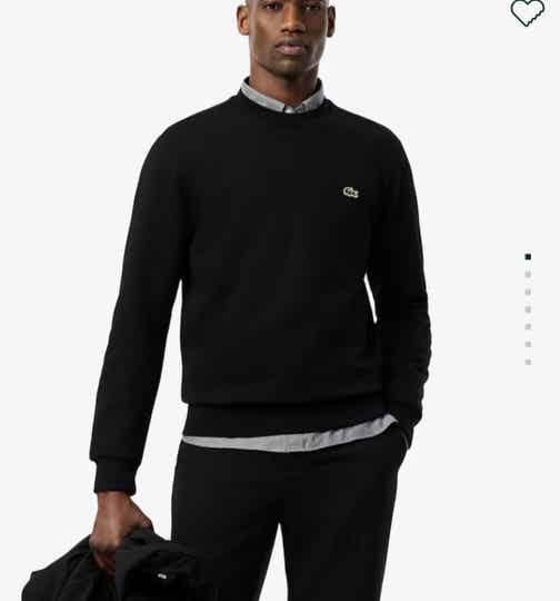 Sweatshirt molleton col rond