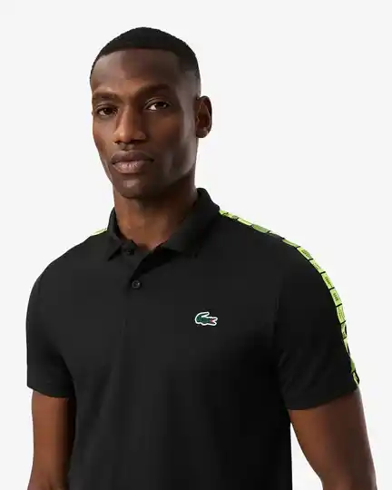 Polo Tennis Ultra Dry bandes siglées