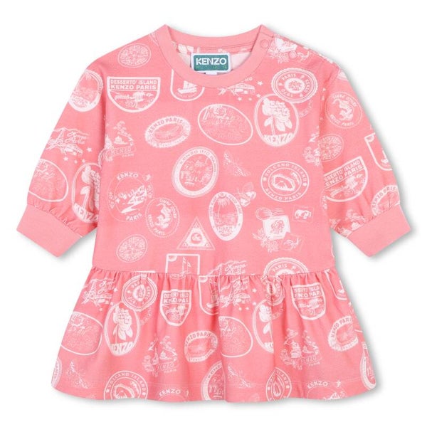 Robe à manches longues KENZO KIDS - 49Cwatermelon