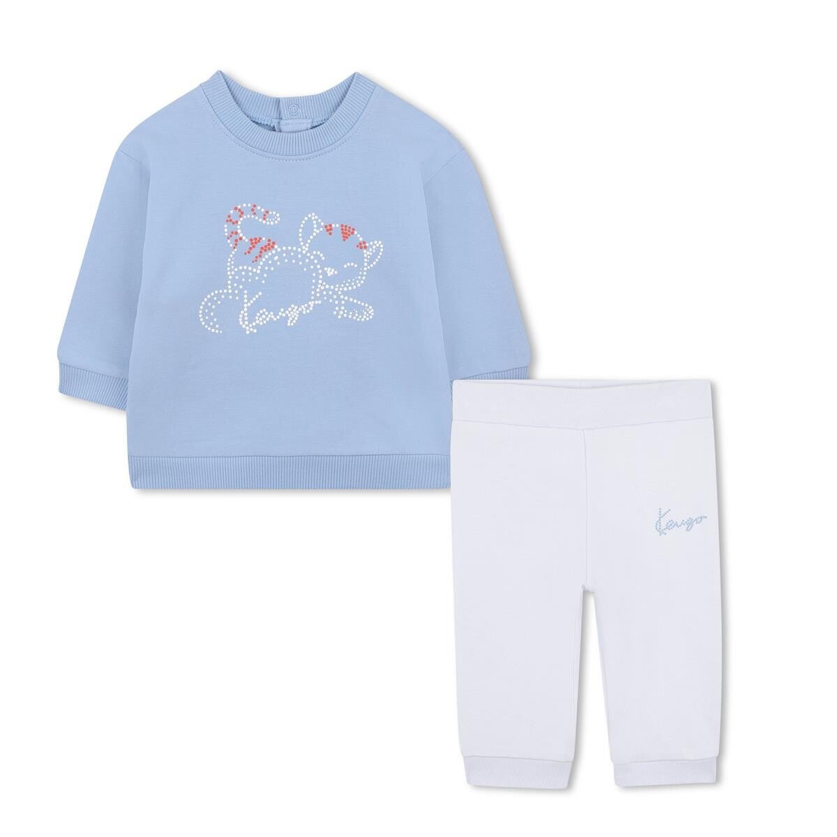 KENZO KIDS -  ENSEMBLE SWEAT+PANTALON