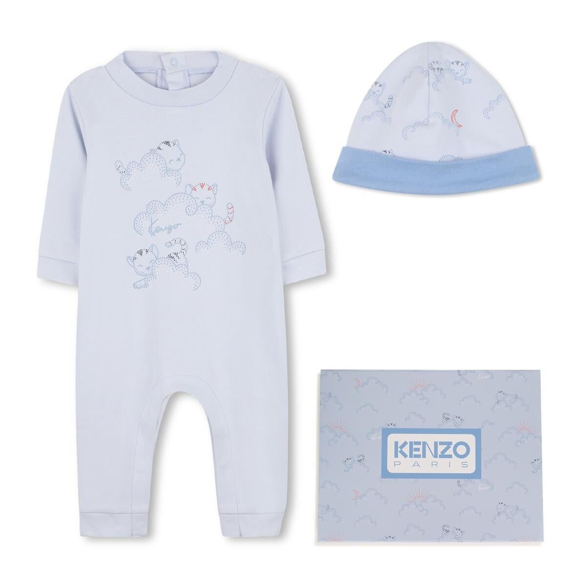 KENZO KIDS -ENSEMBLE COMBI.+ BONNET