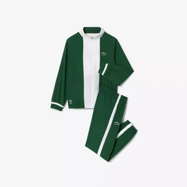 Survêtement sportsuit Lacoste Sport Kids   X DANIIL MEDVEDEV - vert