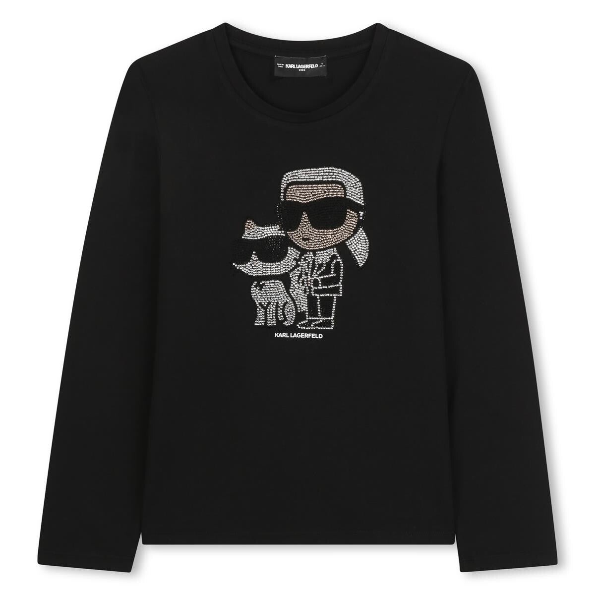 KARL LAGERFELD  TEE-SHIRT MANCHES LONGUES