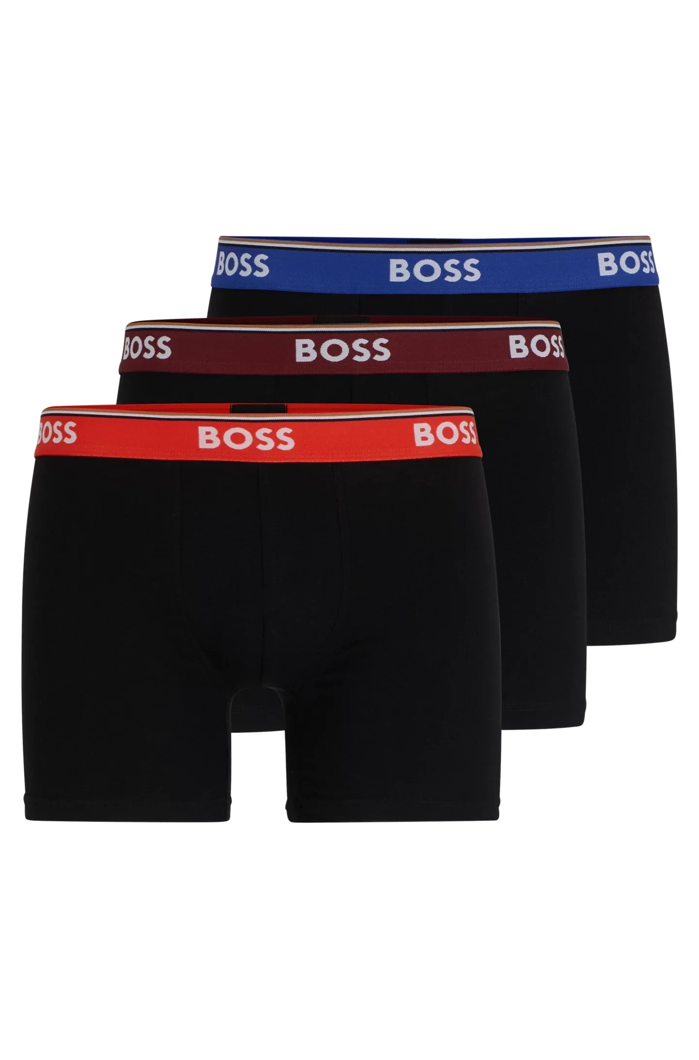 Lot de 3 boxers BOSS en coton longs