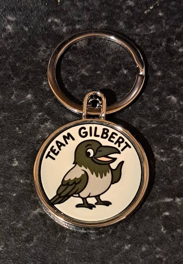 Team Gilbert keyring