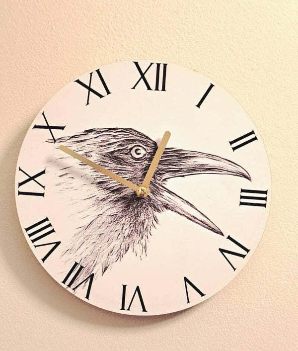 20cm Ragnar Sketch Clock