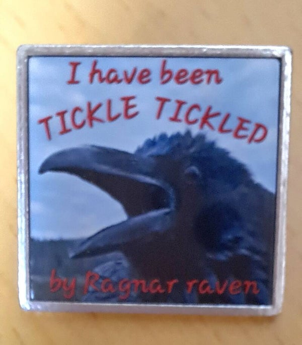 Tickle Tickle enamel pin
