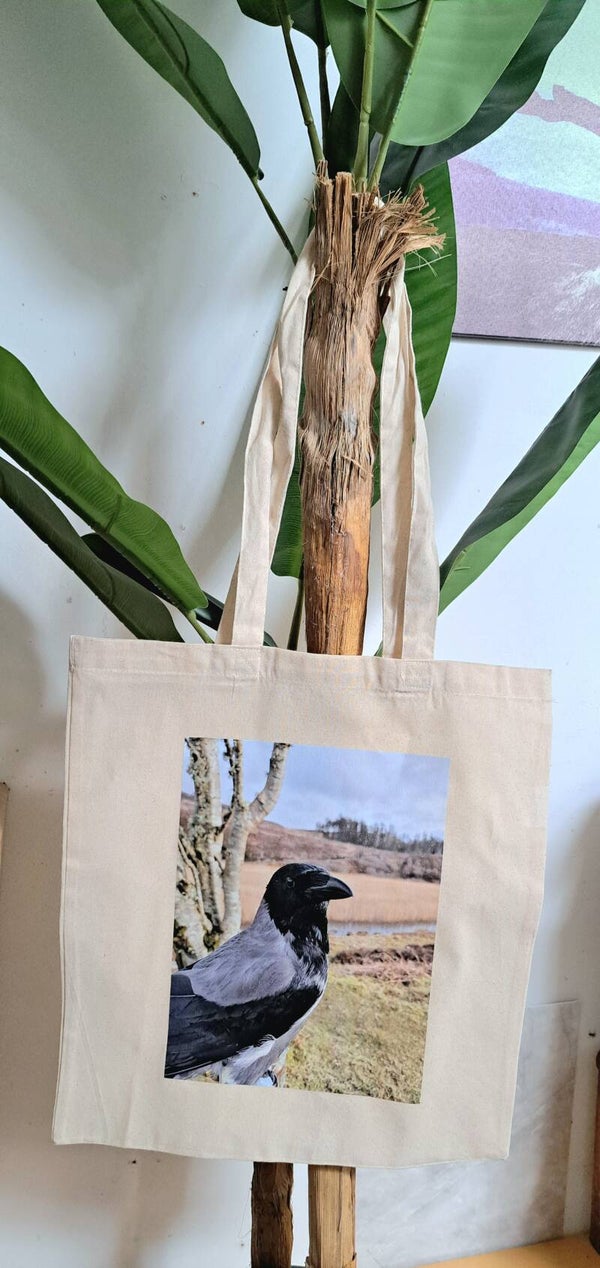 Gilbert on the fence tote bag 38x42cm 100% cotton canvas
