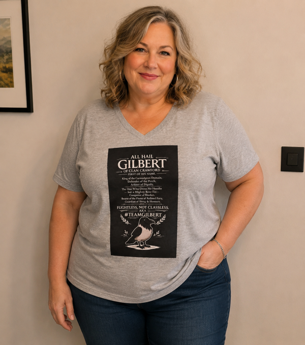 "Hail Gilbert" T shirt 100% cotton