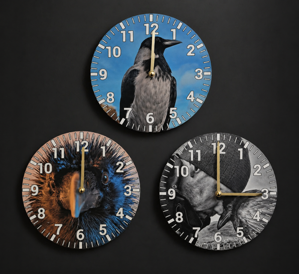 20cm photo clock (various designs)