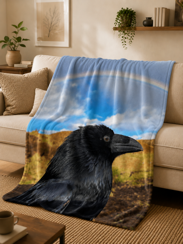 "Ragnar Rainbow" 150x200cm fleece blanket