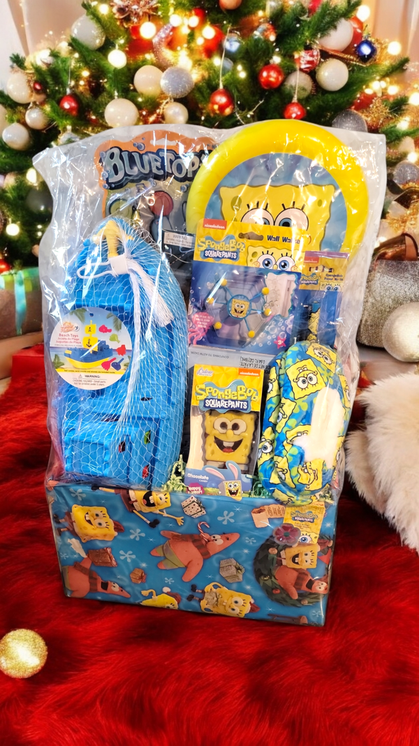 SPONGE BOB XL LRG GIFT / SPONGE BOB CHRISMAS GIFT